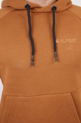 ALPINIST Delta Kapşonlu Sweatshirt Hardal Large - 3