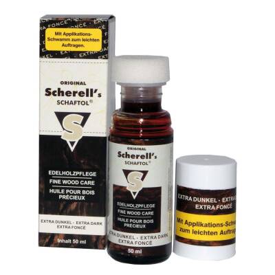 Ballistol Schaftol Doğal Kundak Yağı (Extra Dark) 50 ML - 1