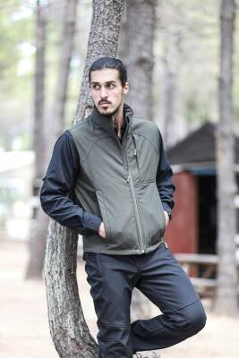 Fiyort FY82 Kenai Softshell Yelek Haki XLarge - 1