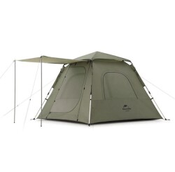 Naturehike Ango Pop Up (UPF 50+) Otomatik 3 Kişilik Aile Çadırı-Haki - 1