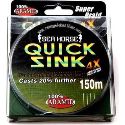 Sea Horse Quick Sink 0,30 Mm 150mt 4x İpek Misina - 1